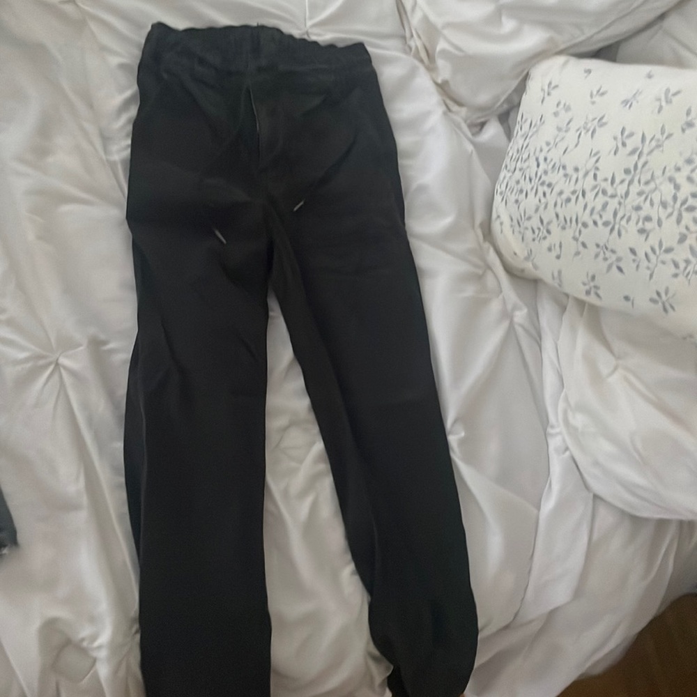 black cargo pants